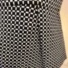 White House Black Market Size 2 Slvls Peplum Black White Top - Image 5