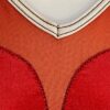GK LgS RED MYSTIQUE ADULT SMALL RED MESH GYMNASTICS DANCE CHEER LEOTARD Sz AS - Image 8