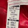 GK LgS RED MYSTIQUE ADULT SMALL RED MESH GYMNASTICS DANCE CHEER LEOTARD Sz AS - Image 9