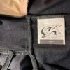 GK DANCE JAZZ ADULT LARGE BLACK MICROFIBER X-BACK FOIL STRAPS CAMISOLE TOP SZ L - Image 8