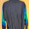 GK WARM UP JACKET UNISEX ADULT MEDIUM PURPLE BLACK SUPPLEX NYLON GYMNAST CHEER M - Image 2