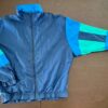 GK WARM UP JACKET UNISEX ADULT MEDIUM PURPLE BLACK SUPPLEX NYLON GYMNAST CHEER M - Image 4
