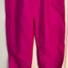 GK WARM UP ADULT X-SMALL PINK CRINKLE SUPPLEX NYLON GYM CHEER ATHLETIC PANTS XS - Image 3