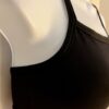 GK CHEER SPORTS TOP ADULT X-SMALL V-STRAP BLACK SYLKTECH DANCE GYMNASTS AXS NWT! - Image 2