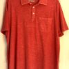 GOOD FELLOW & CO MENS XX-LARGE SSLV RUST REG FIT COLLARED POLO SHIRT XXL EUC!