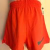 GK SOFFE GIRLS SMALL "GYMNASTICS" GRAPHIC PRINT ORANGE COTTON BOXER SHORTS SZ S - Image 4