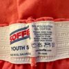 GK SOFFE GIRLS SMALL "GYMNASTICS" GRAPHIC PRINT ORANGE COTTON BOXER SHORTS SZ S - Image 8