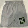 GK BOYS MEDIUM Gray Heather Cotton Blended POMMEL HORSE Graphic Jersey Shorts M