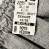 GK BOYS MEDIUM Gray Heather Cotton Blended POMMEL HORSE Graphic Jersey Shorts M - Image 8