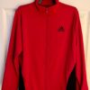 ADIDAS GK DRYTECH CHILD LARGE RED BLACK GYMNASTS ATHLETES WARM UP JACKET CL NWT! - Image 6