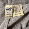 GK â€œDANCEâ€ GRAPHIC GIRLS SMALL GRAY COTTON ATHLETIC LOUNGE STRIPES PANTS Sz CS - Image 6