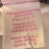 GK CHEER GLITZY GRAPHIC STITCHED TANK Size CHILD SMALL WHITE Cotton CS NWT! - Image 5