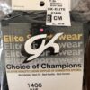 GK Elite BLACK SPORTS BRA CHILD MEDIUM Style #1466 Cotton Scoop Back CM NWT! - Image 3