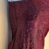 GK DANCE CHEER LADIES SMALL SPARKLE FUCHSIA FOIL ONE SHOULDER ASYM TOP Sz AS NWT - Image 3