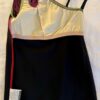 GK DANCE CHEER LADIES SMALL SPARKLE FUCHSIA FOIL ONE SHOULDER ASYM TOP Sz AS NWT - Image 6