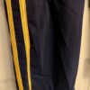 GK WARM UP ADULT SMALL NAVY BRUSHED TRICOT GOLD ACCENT GYMNASTS CHEER PANTS Sz S - Image 3