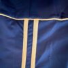 GK WARM UP ADULT SMALL NAVY BRUSHED TRICOT GOLD ACCENT GYMNASTS CHEER PANTS Sz S - Image 4