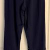 GK WARM UP ADULT SMALL NAVY BRUSHED TRICOT GOLD ACCENT GYMNASTS CHEER PANTS Sz S - Image 5
