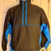 GK PULLOVER CHILD LARGE BLACK CRINKLE NYLON GYMNAST ACTIVEWEAR WARM UP JACKET L - Image 2