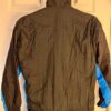 GK PULLOVER CHILD LARGE BLACK CRINKLE NYLON GYMNAST ACTIVEWEAR WARM UP JACKET L - Image 3