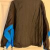 GK PULLOVER CHILD LARGE BLACK CRINKLE NYLON GYMNAST ACTIVEWEAR WARM UP JACKET L - Image 5