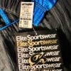 GK PULLOVER CHILD LARGE BLACK CRINKLE NYLON GYMNAST ACTIVEWEAR WARM UP JACKET L - Image 7