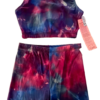 GK 2PC TIE DYE LADIES SMALL SPORTY CROP TOP & SHORTS SET DANCE CHEER GYMNASTIC S - Image 7