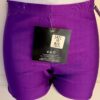 GK MAGENTA ADULT SMALL MINI WORKOUT SHORTS NYLON/SPANDEX GYMNASTS DANCE CHEER AS - Image 3
