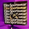 GK MAGENTA ADULT SMALL MINI WORKOUT SHORTS NYLON/SPANDEX GYMNASTS DANCE CHEER AS - Image 4
