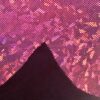 GK LgSLV LADIES SMALL FUSCHIA FOIL NAVY VELVET GYMNASTICS DANCE LEOTARD Sz AS - Image 2