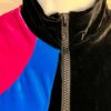 GK FIGURE SKATE LADIES SMALL BLACK VELVT ZIP TURTLENCK RACERBACK HALTER DRESS AS - Image 2