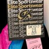 GK FIGURE SKATE LADIES SMALL BLACK VELVT ZIP TURTLENCK RACERBACK HALTER DRESS AS - Image 8