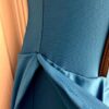 GK FIGURE SKATE LADIES SMALL BLUE MICROFIBER TURTLENECK HALTER DRESS Sz AS NWT! - Image 3