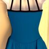 GK FIGURE SKATE LADIES SMALL BLUE MICROFIBER TURTLENECK HALTER DRESS Sz AS NWT! - Image 6