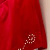 GK ICE FIGURE SKATE ADULT SMALL RED TURTLENECK BACK X-STRAPS HALTER DRESS Sz AS - Image 8