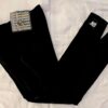 GK LADIES LARGE BLACK SMOOTH VELVET ANKLE LENGTH SKATE DANCE LEGGINGS Sz AL NWT! - Image 6