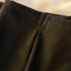 GK CAPRI TIGHTS CHILD LARGE BLACK DRY TECH FOLD-OVER GYMNASTICS DANCE CHEER CL - Image 9