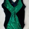 GK EVERGREEN CHILD SMALL MYSTIQUE VELVET GYMNASTS DANCE TANK LEOTARD Sz CS NWT! - Image 8