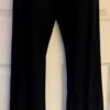 GK ICE SKATE ADULT SMALL BLACK COTTON/SPANDEX BOOT CUT ATHLETIC PANTS Sz AS NWT! - Image 2