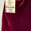 GK ELITE WINE VELVET ADULT X-SMALL GYMNASTICS DANCE WORKOUT SHORTS Sz AXS NWT! - Image 6