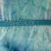 GK ICE FIGURE SKATE DRESS GIRLS LARGE SSLV GREEN RIB VELVET TYE-DYE FOIL CL NWT - Image 3