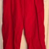 GK ADULT MEDIUM RED SUPPLEX GYMNASTS CHEER SWIM TRACK ATHLETES WARM UP SET Sz M - Image 4