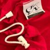 GK ADULT MEDIUM RED SUPPLEX GYMNASTS CHEER SWIM TRACK ATHLETES WARM UP SET Sz M - Image 6