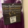 GK ICE FIGURE SKATE PURPLE TIE-DYE ADULT X-SMALL COTTON/SPANDEX TANK DRESS AXS - Image 6