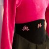 GK ELITE ICE SKATE LgSLV GIRLS TODDLER PINK BLACK VELVET DRESS Sz TODDLER NWT! - Image 3
