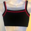 GK ELITE JAZZ DANCE CHEER ADULT X-SMALL NAVY VELVET JA TANK CROP TOP Sz AXS NWT! - Image 6