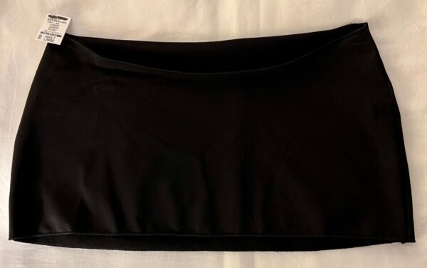 GK DANCE BALLET LADIES LARGE BLACK MICROFIBER HIP  CURVED MINI LAYER SKIRT Sz L - Image 6