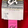 GK CHEER ADULT SMALL MICRO MINI RED VELVET GYMNASTICS DANCE WORKOUT SHORTS Sz AS - Image 2