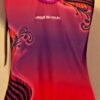 CIRQUE DU SOLEIL SUNSET SOIREE FOIL SEQUINS GYMNASTIC LEO Sz AM - Image 2