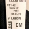 GK Elite Warm Up Pants YOUTH 12 MEDIUM Black Cotton Blend Size CHILD M NWT! - Image 7